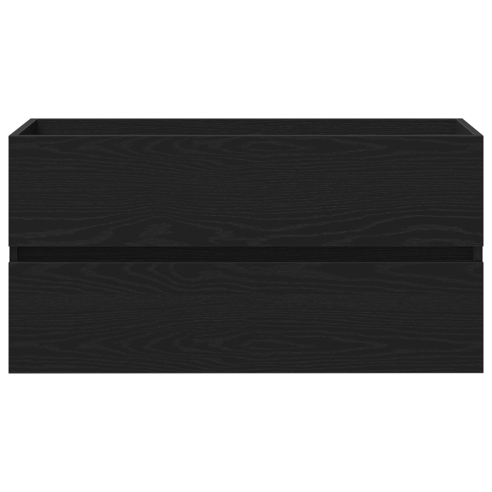 Sink Cabinet with Built-in Basin Black Oak Engineered Wood, vidaXL Sink Cabinet Black Oak 90x38,5x45 cm Engineered Wood - Image 8