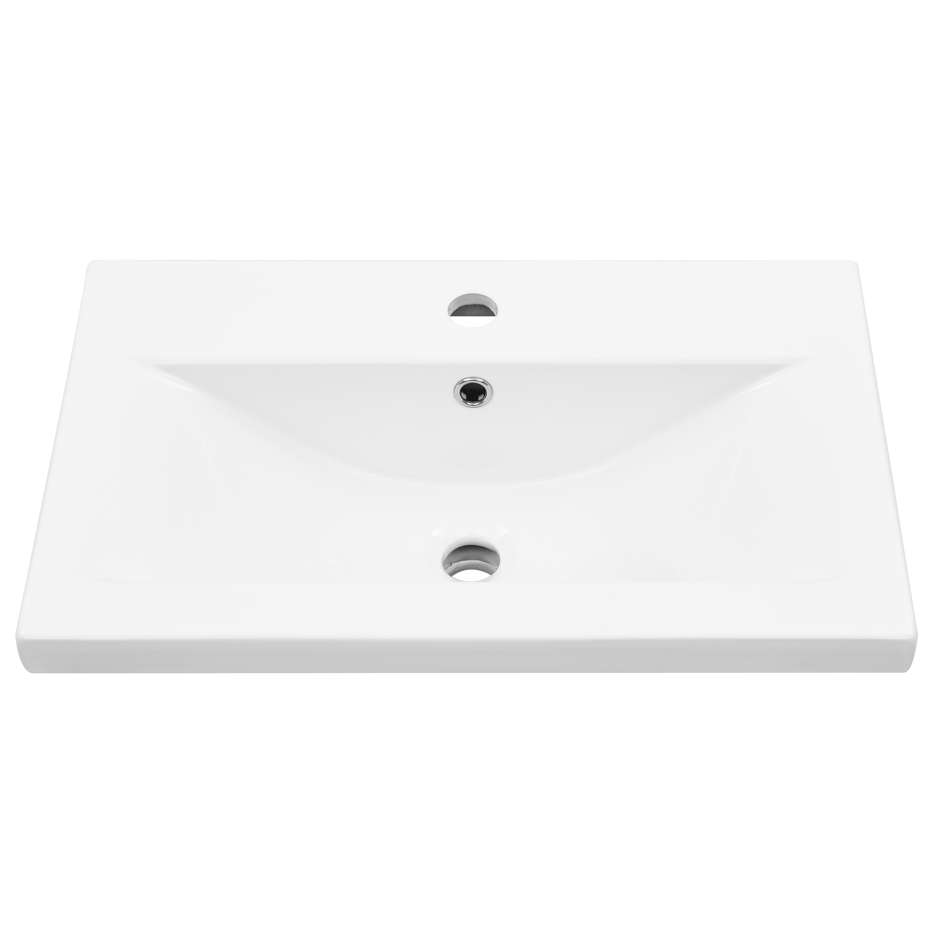 Sink Cabinet with Built-in Basin Black Oak Engineered Wood - Image 7