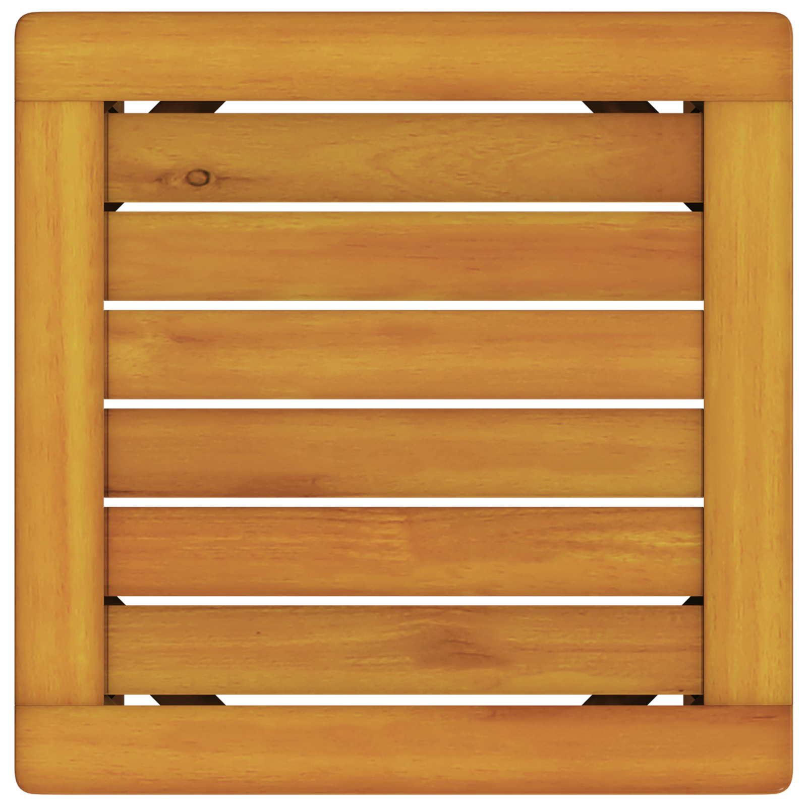 Sun Lounger with Table Solid Wood Acacia - Image 8