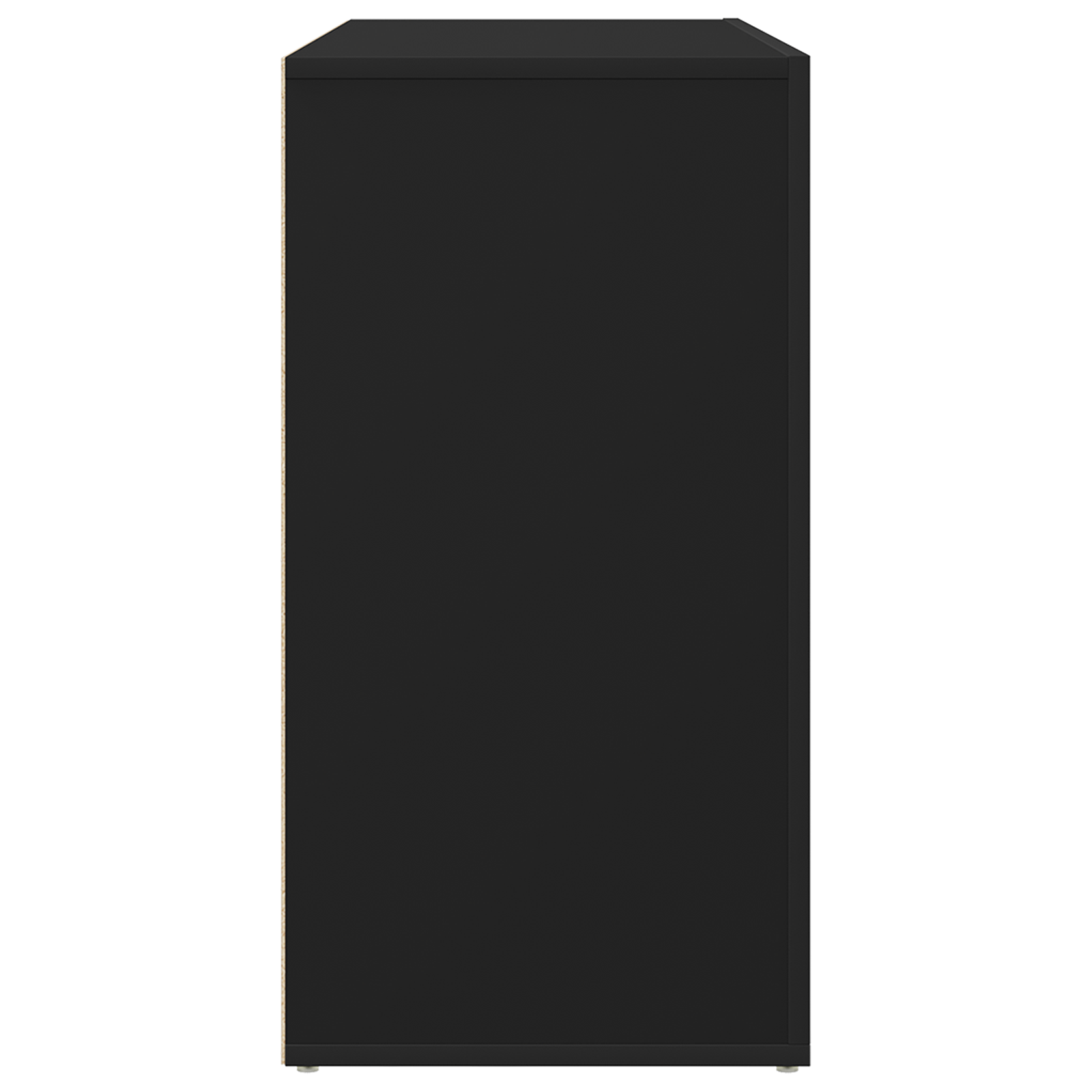 Sideboard Black Engineered wood 120 x 36 x 69 cm Storage Buffet - Image 7