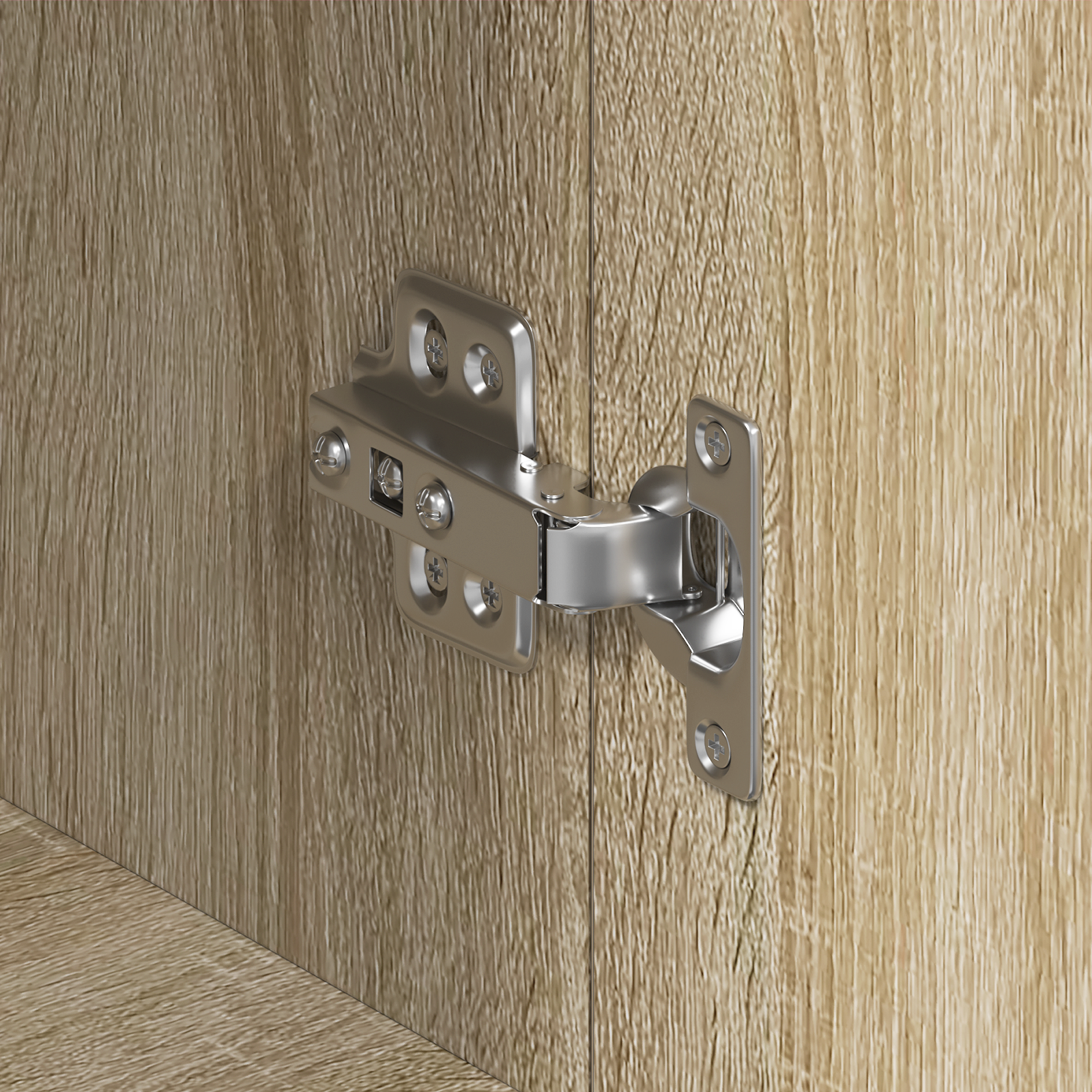 Sideboard Sonoma Oak Engineered wood 120 x 36 x 69 cm Storage - Image 9