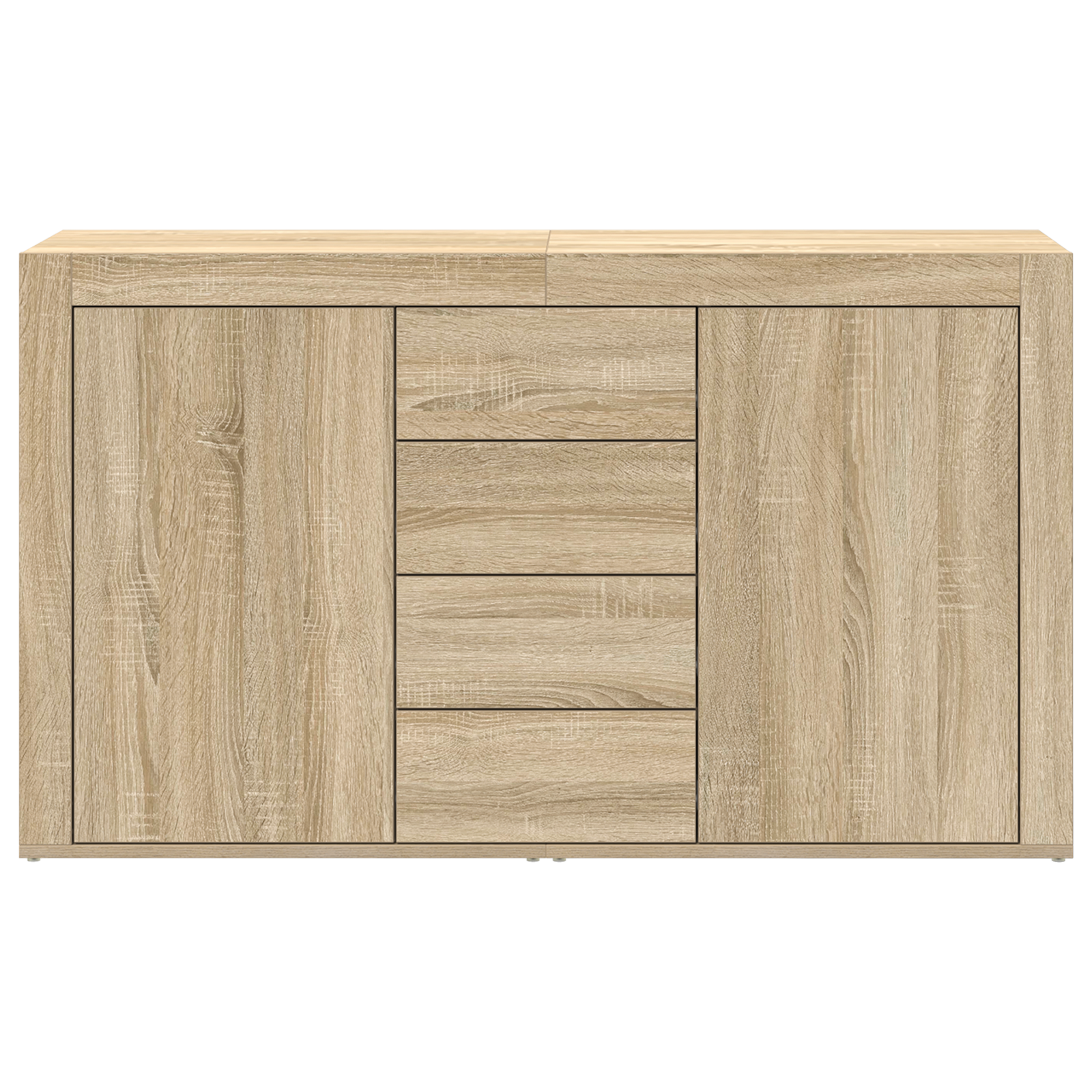 Sideboard Sonoma Oak Engineered wood 120 x 36 x 69 cm Storage - Image 6