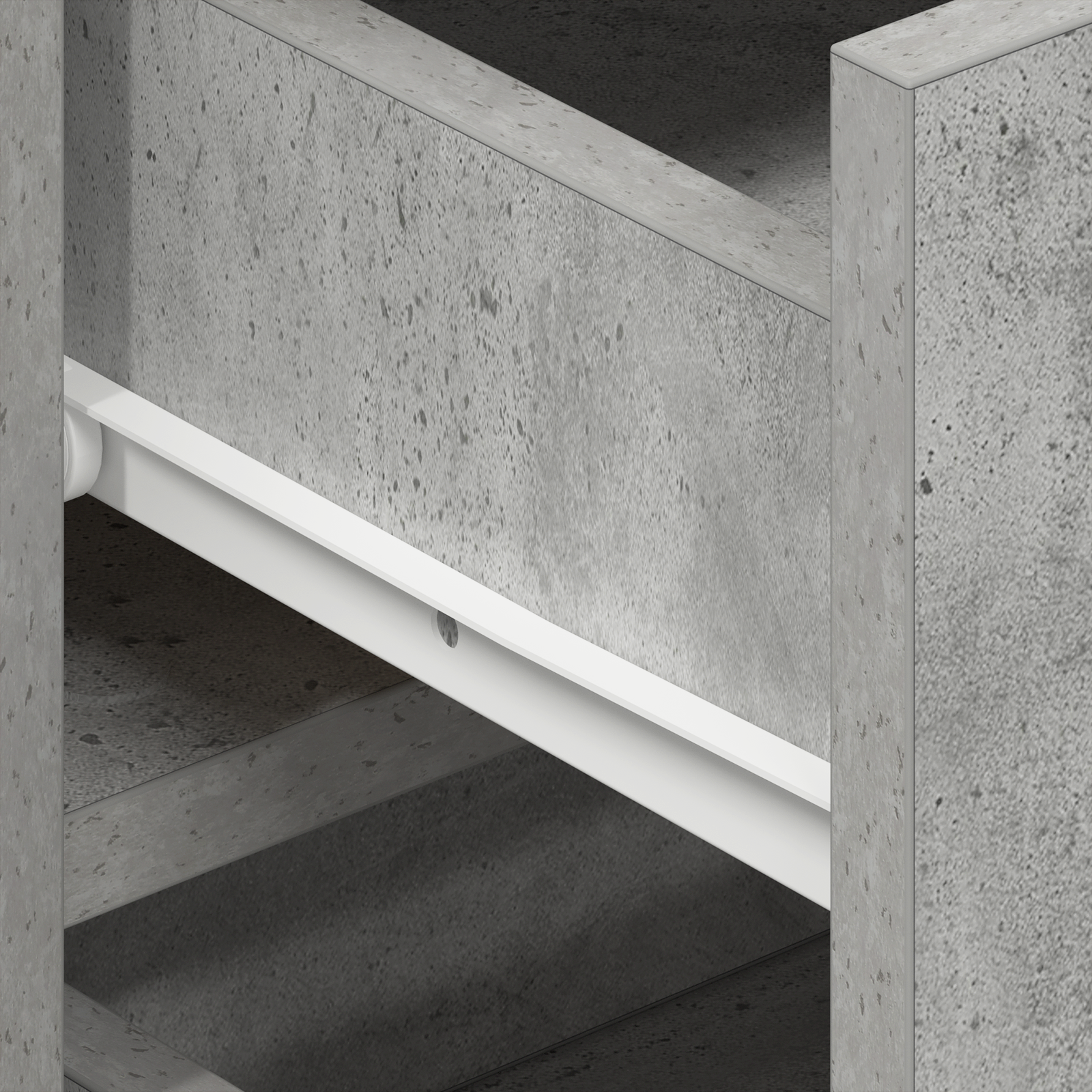 Sideboard Concrete Grey Engineered Wood 120 x 36 x 69 cm Storage - Image 10