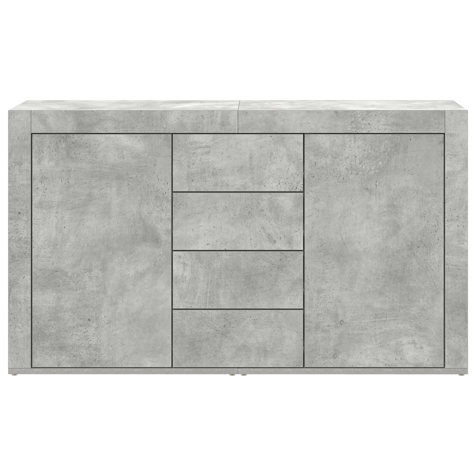 Sideboard Concrete Grey Engineered Wood 120 x 36 x 69 cm Storage - Image 6