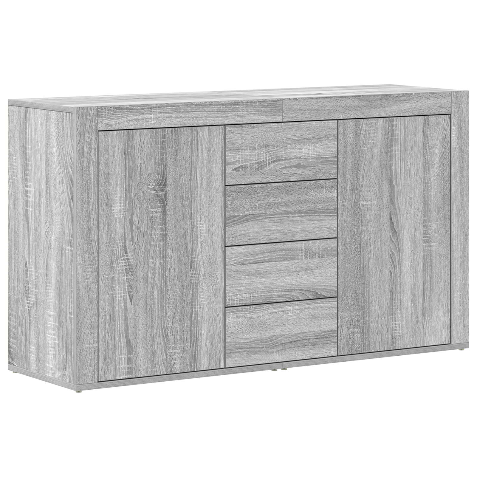 Sideboard Grey sonoma Engineered wood 120 x 36 x 69 cm - Image 2