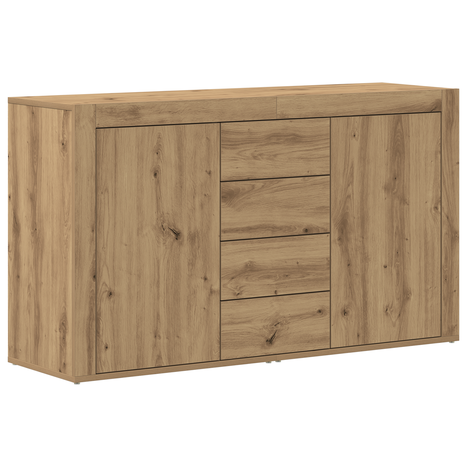 Sideboard Artisan oak Engineered wood 120 x 36 x 69 cm - Image 2