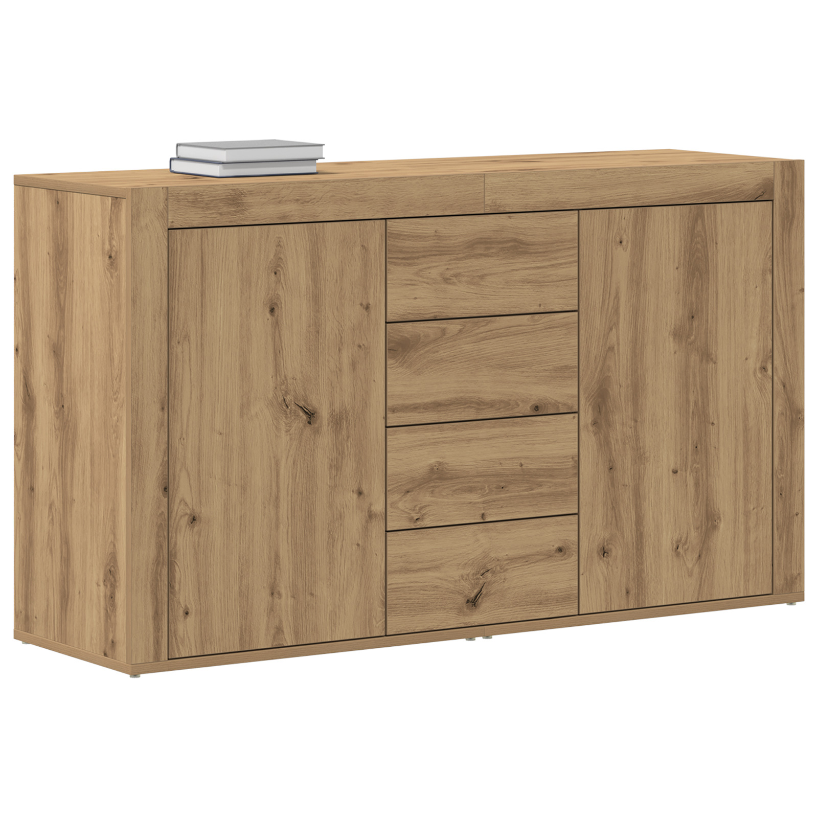 Sideboard Artisan oak Engineered wood 120 x 36 x 69 cm - Image 3