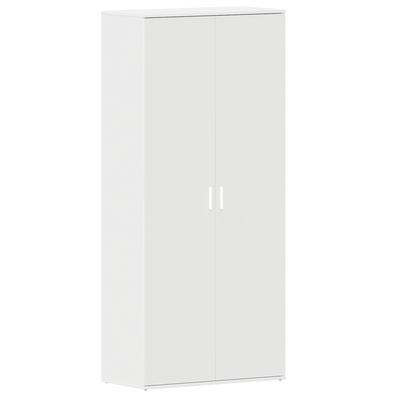 Shoe Cabinet White 80x39x180 cm Engineered Wood - Image 2