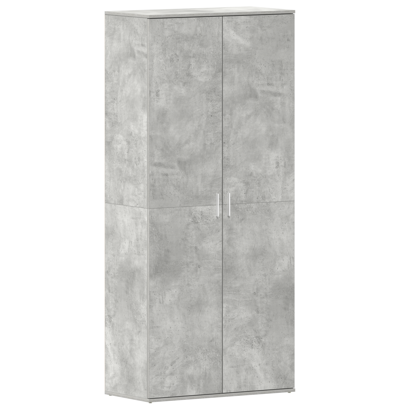 Shoe Cabinet Concrete Grey 80x39x180 cm Engineered Wood - Image 2
