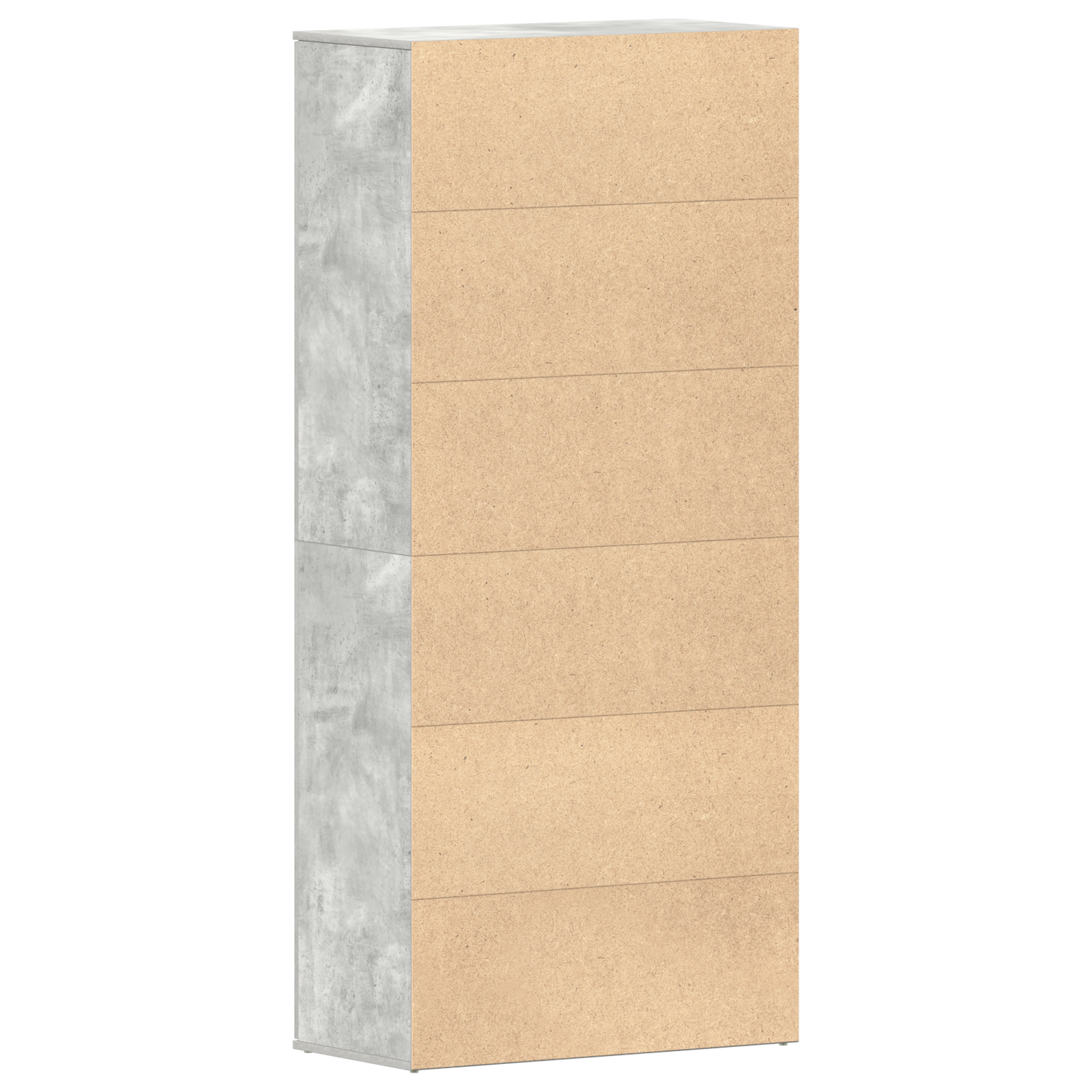 Shoe Cabinet Concrete Grey 80x39x180 cm Engineered Wood - Image 8