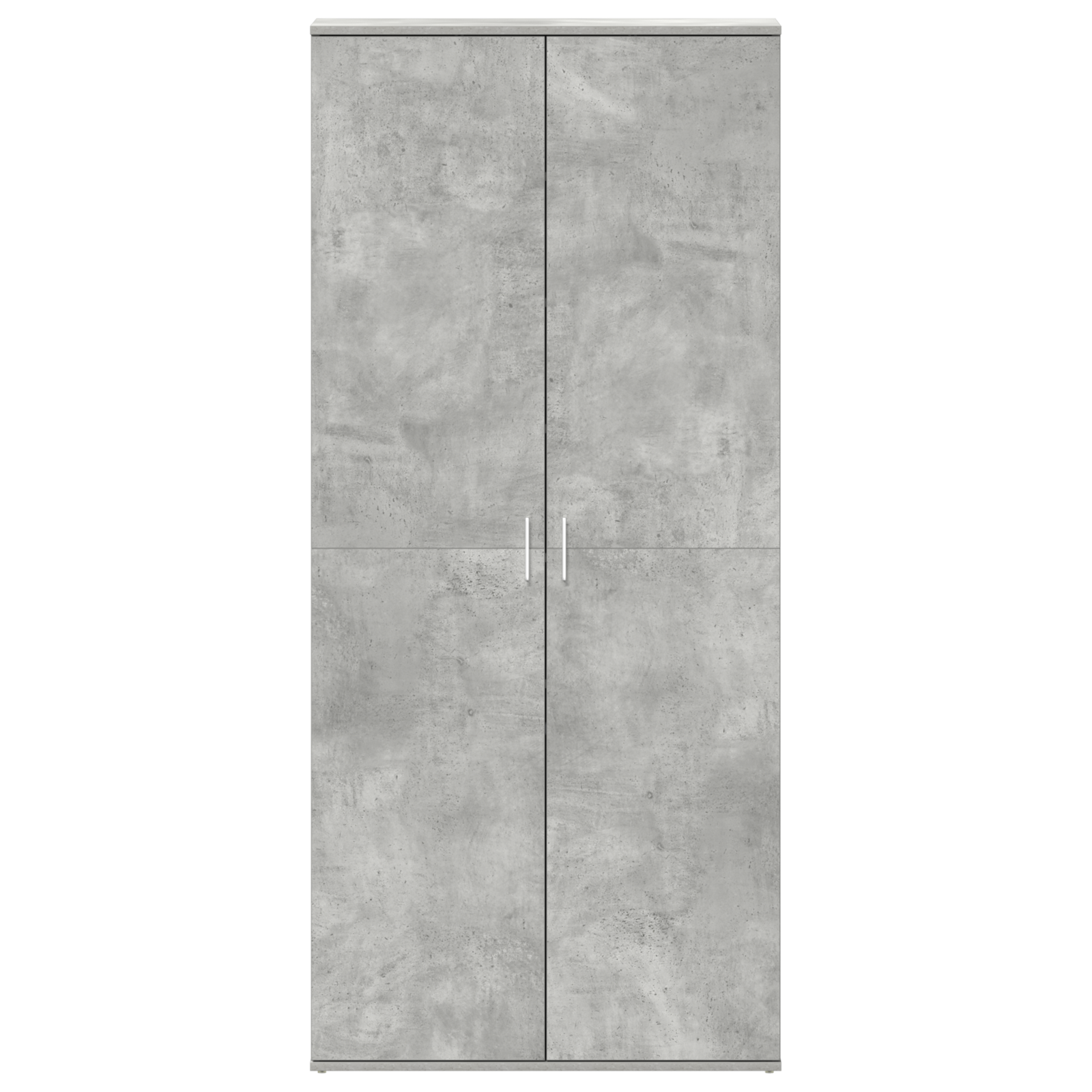 Shoe Cabinet Concrete Grey 80x39x180 cm Engineered Wood - Image 6