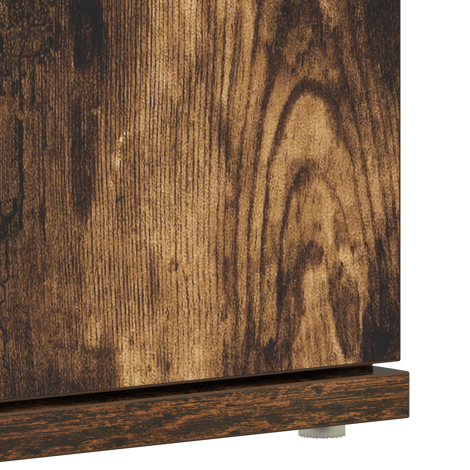 Shoe Cabinet Smoked Oak 80x39x180 cm Engineered Wood - Image 9