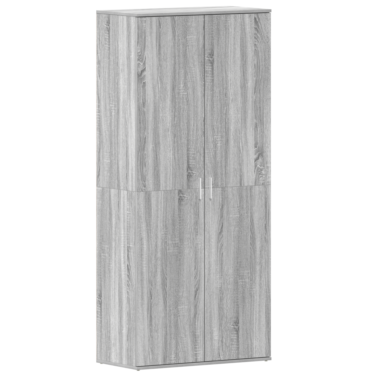 Shoe Cabinet Grey Sonoma 80x39x180 cm Engineered Wood - Image 2