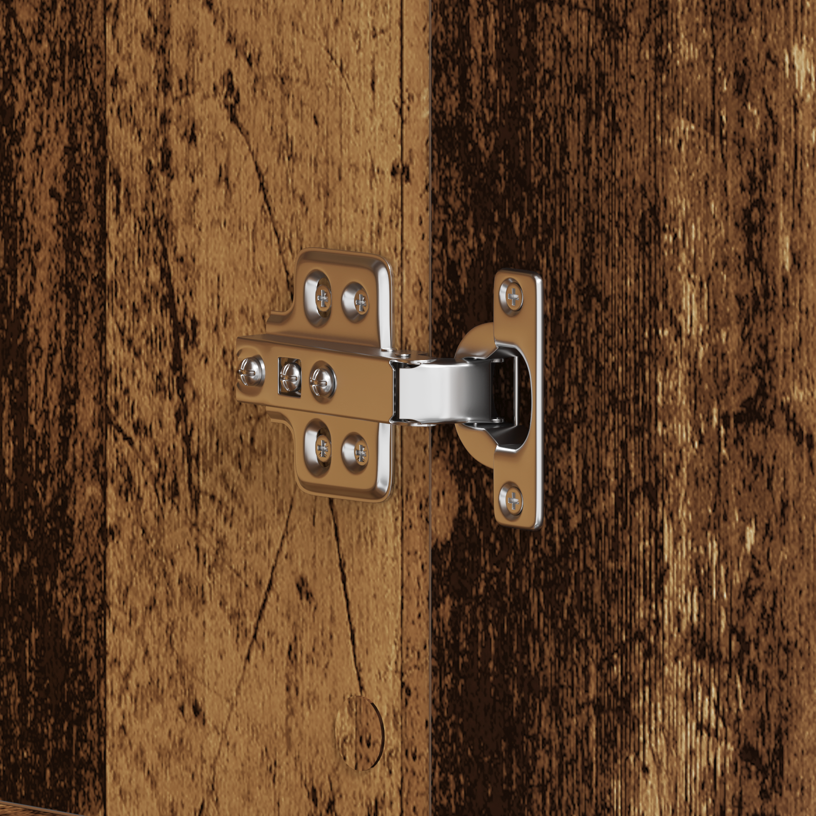 Shoe Cabinet Old Wood 80x39x180 cm Engineered Wood - Image 10