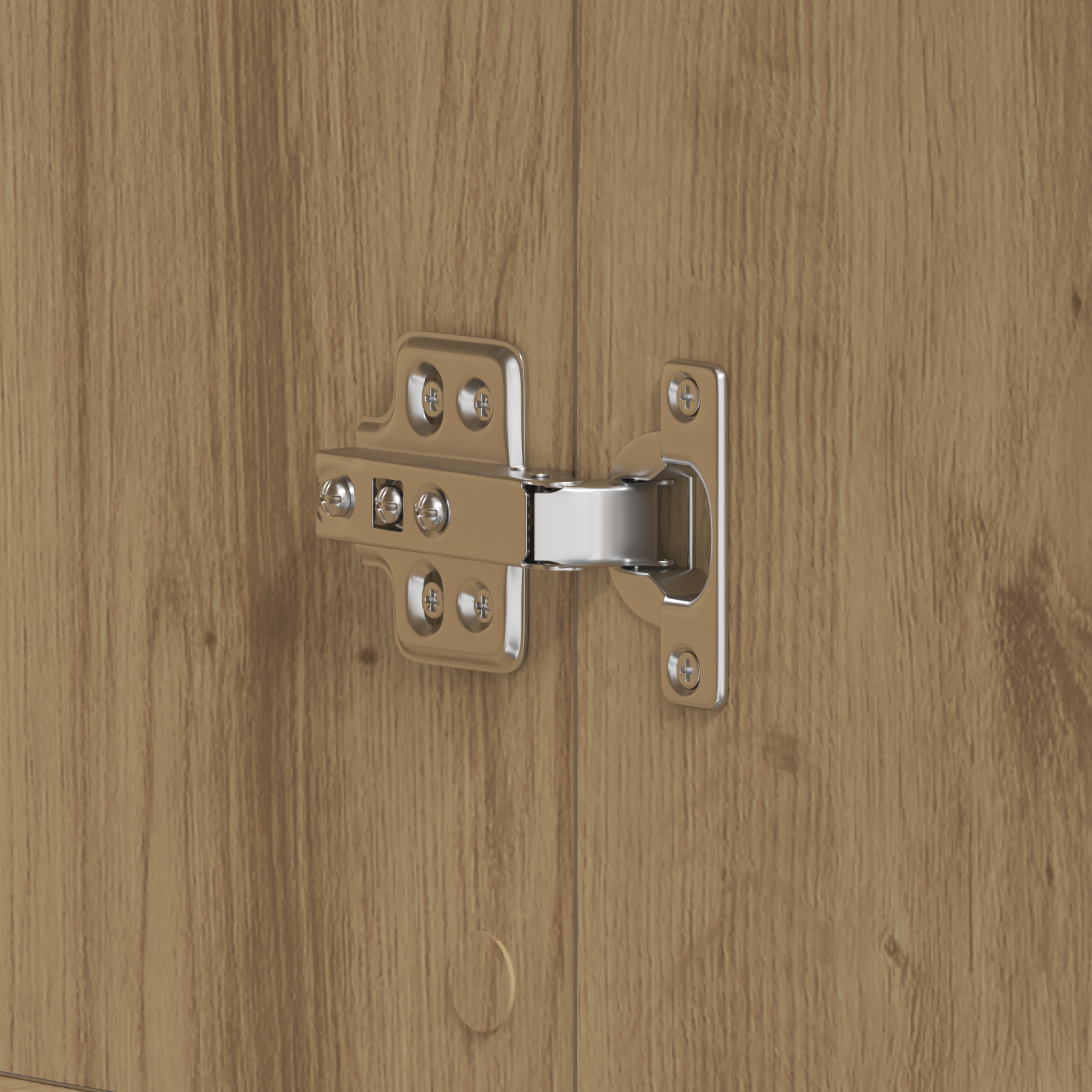 Shoe Cabinet Artisan Oak 80x39x180 cm Engineered Wood - Image 10