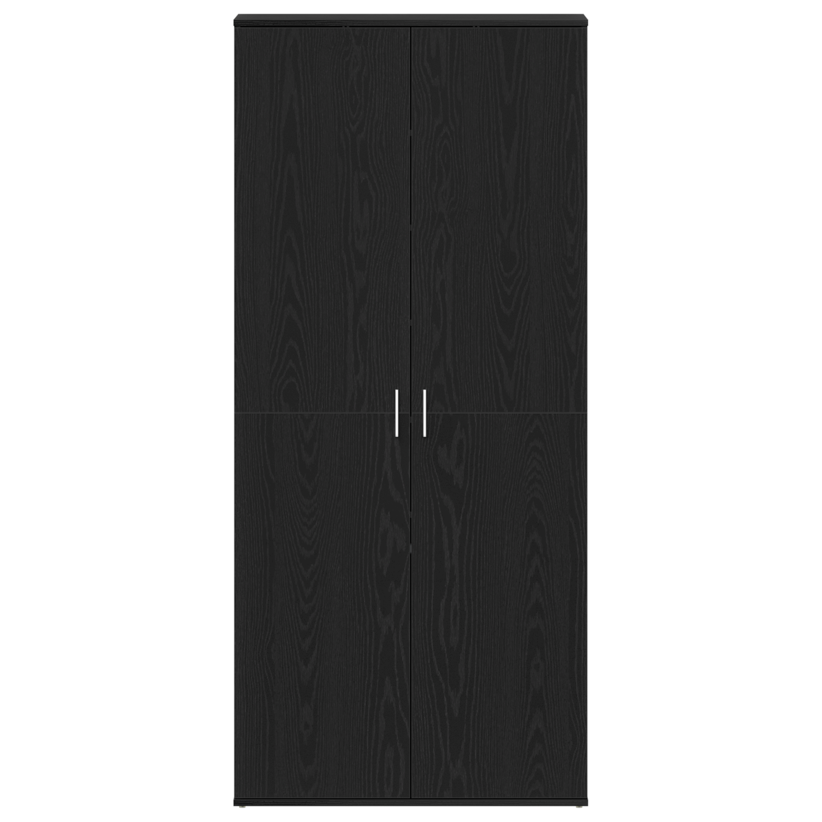 Shoe Cabinet Black Oak 80x39x180 cm Engineered Wood - Image 6