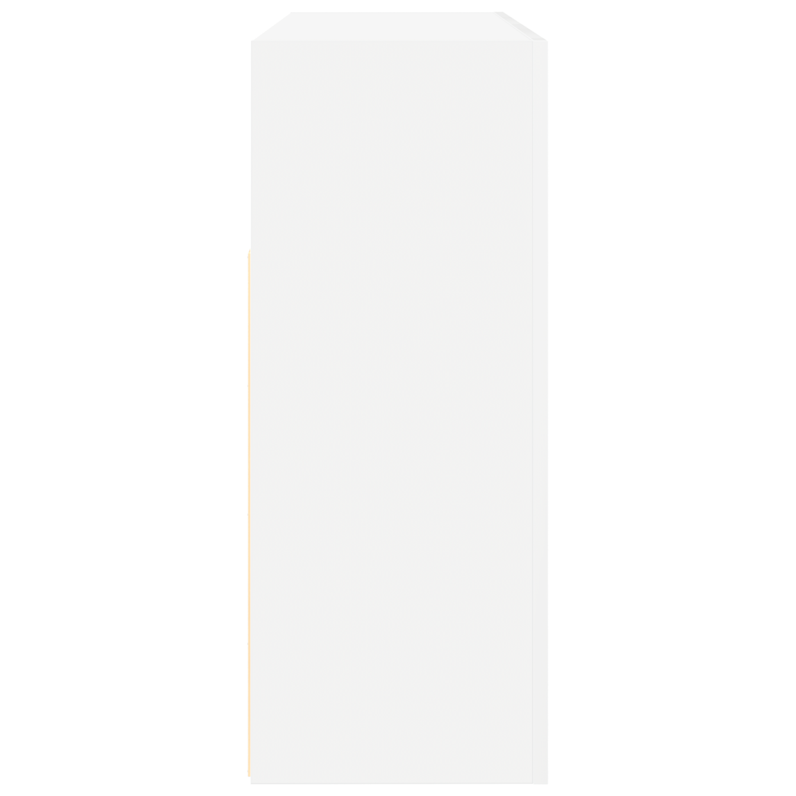 White Sideboard White Engineered wood 116 x 30 x 75 cm Modern - Image 7