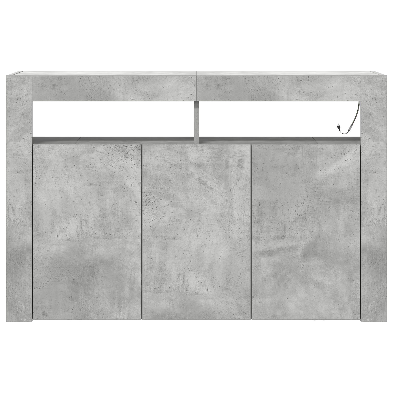 Sideboard Concrete Grey Engineered Wood 116 x 30 x 75 cm - Image 6