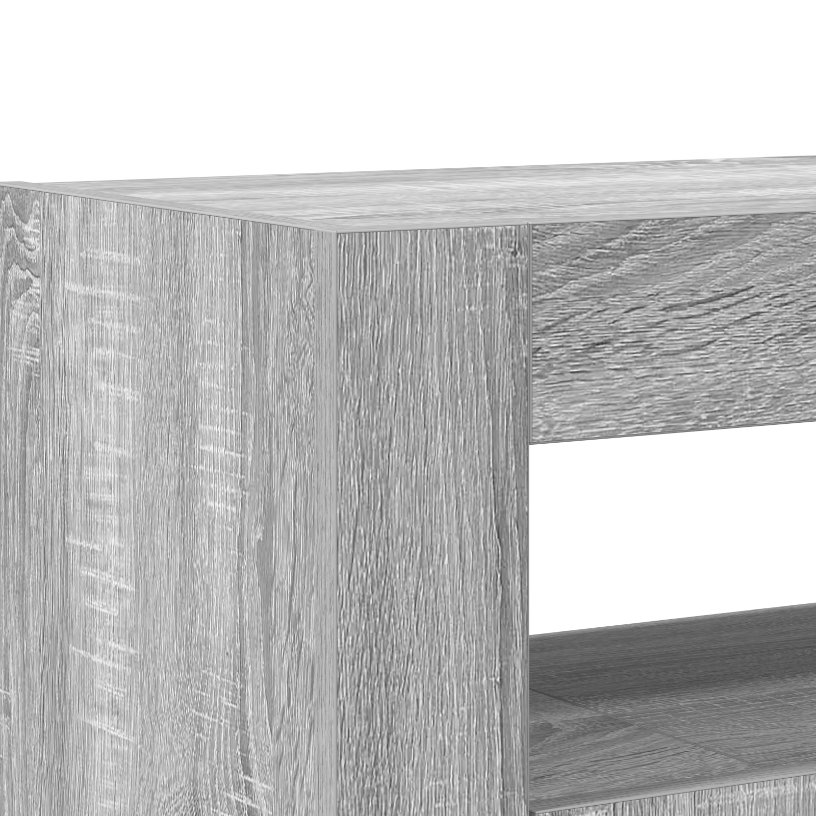 Sideboard Grey sonoma Engineered wood 116 x 30 x 75 cm Sideboard - Image 10