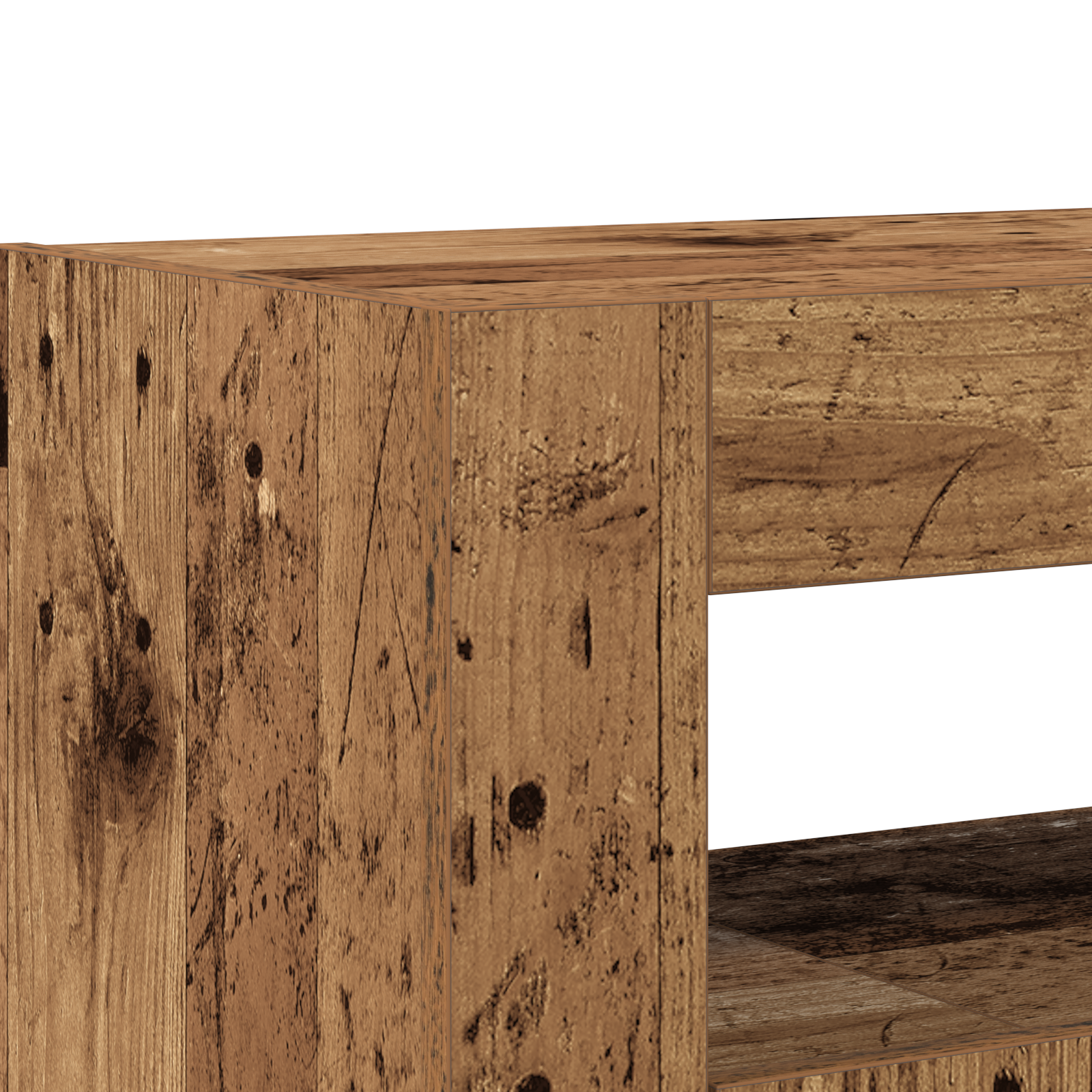 Sideboard Old wood Engineered wood 116 x 30 x 75 cm Sideboard - Image 9