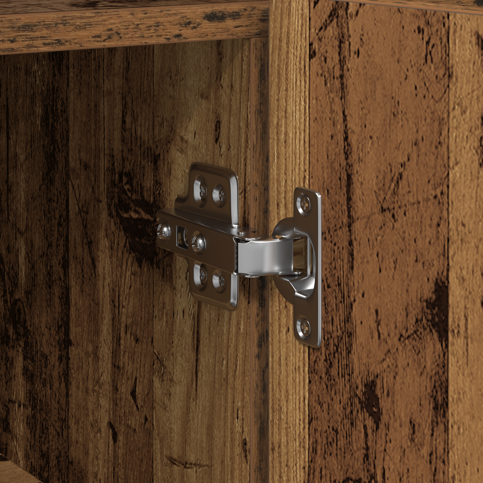 Sideboard Old wood Engineered wood 116 x 30 x 75 cm Sideboard - Image 10