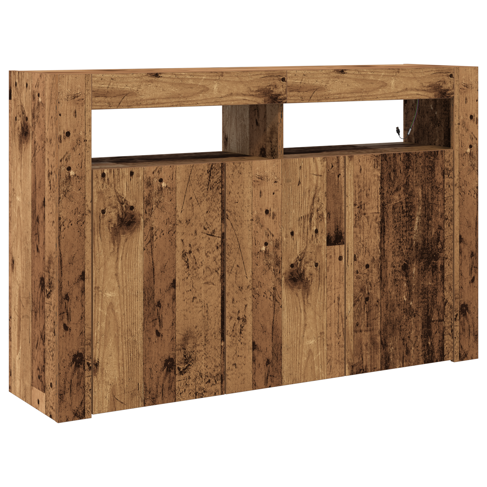 Sideboard Old wood Engineered wood 116 x 30 x 75 cm Sideboard - Image 2