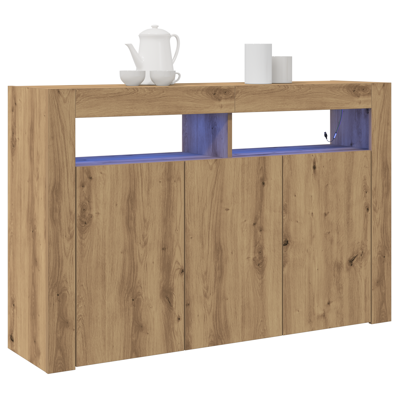Sideboard Artisan Oak Engineered Wood 116 x 30 x 75 cm Sideboard - Image 3