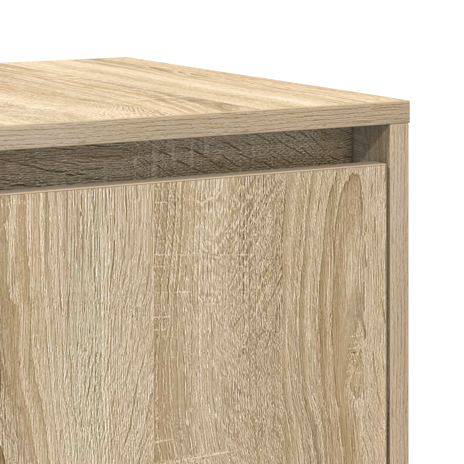 Oak Sideboard Sonoma oak Engineered wood 135 x 41 x 75 cm - Image 9
