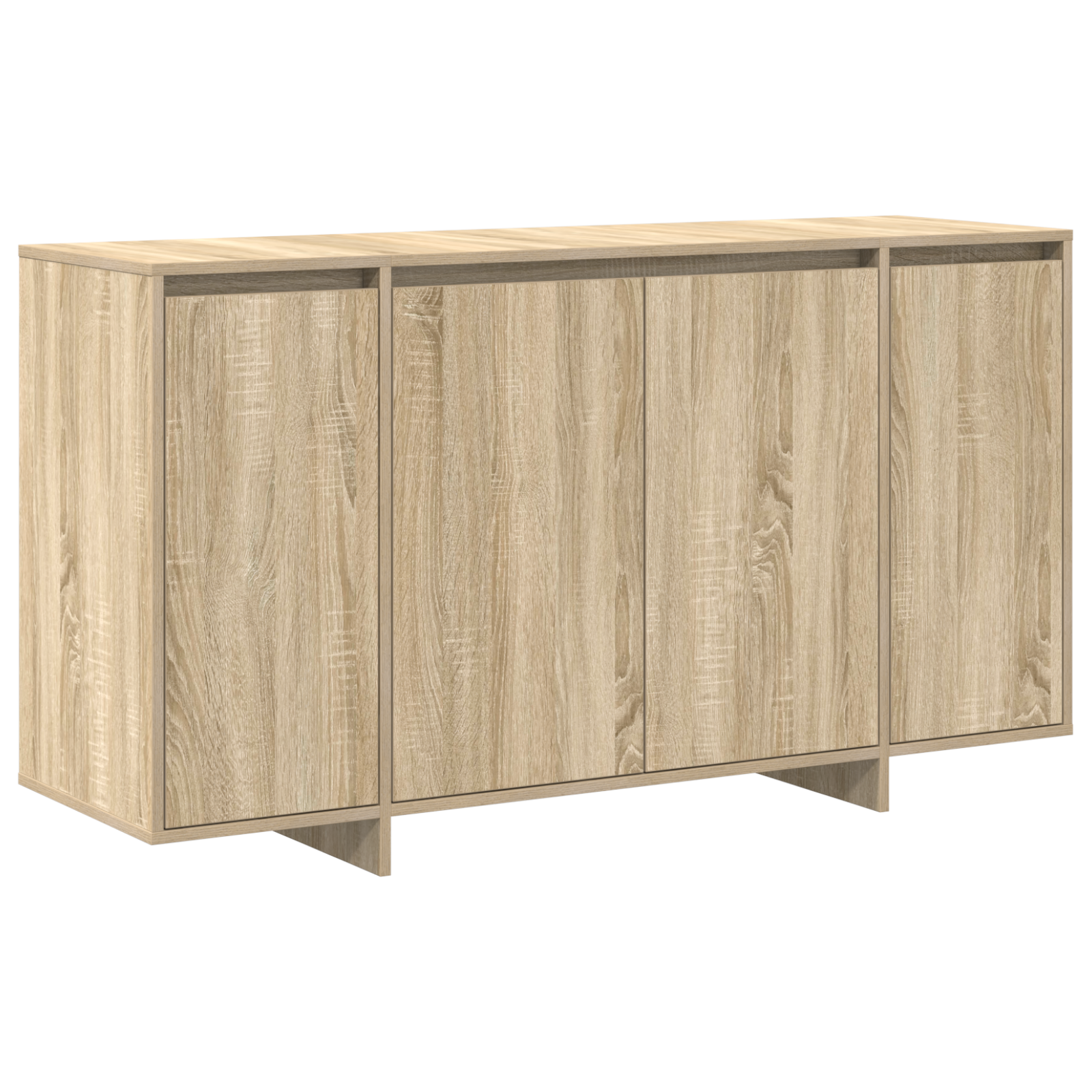 Oak Sideboard Sonoma oak Engineered wood 135 x 41 x 75 cm - Image 2