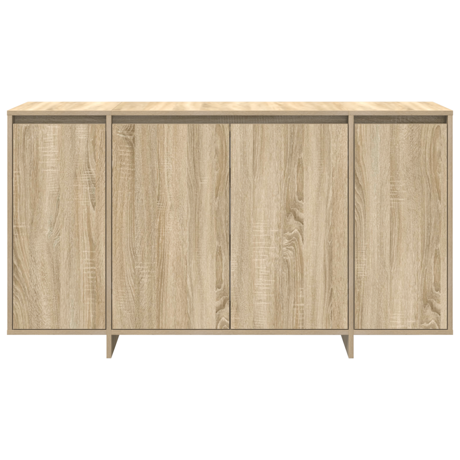 Oak Sideboard Sonoma oak Engineered wood 135 x 41 x 75 cm - Image 6