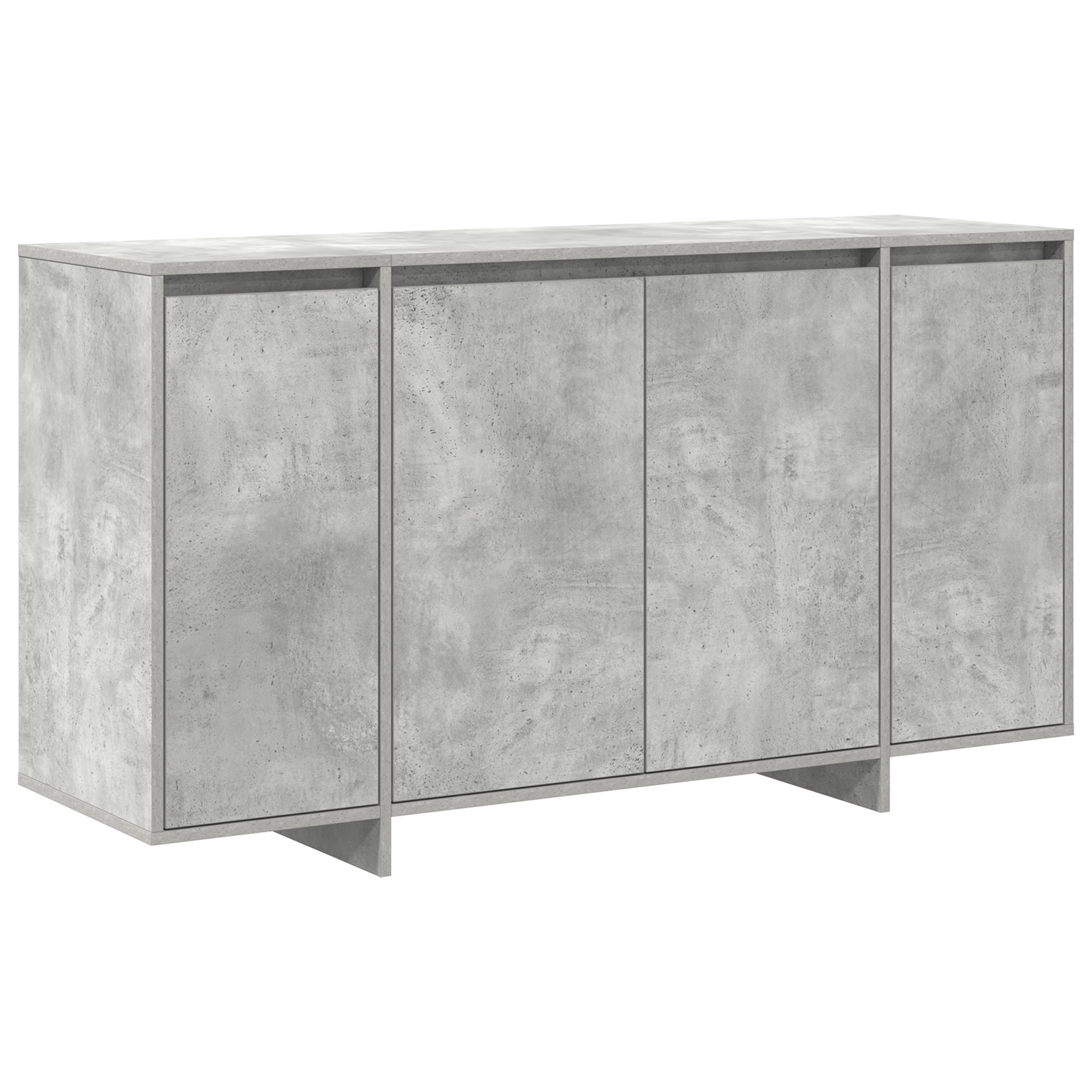 Concrete Grey Sideboard Concrete grey Engineered wood - Image 2