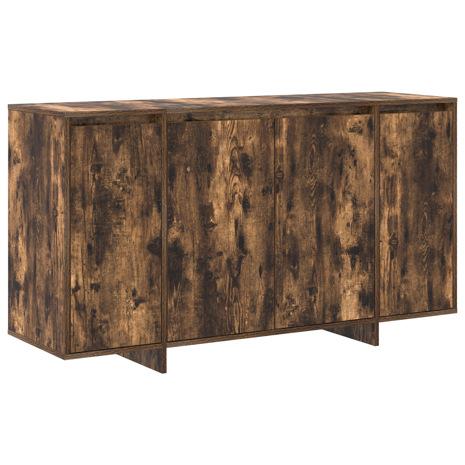 Smoked Oak Sideboard Smoked oak Wood 135 x 41 x 75 cm Storage - Image 2