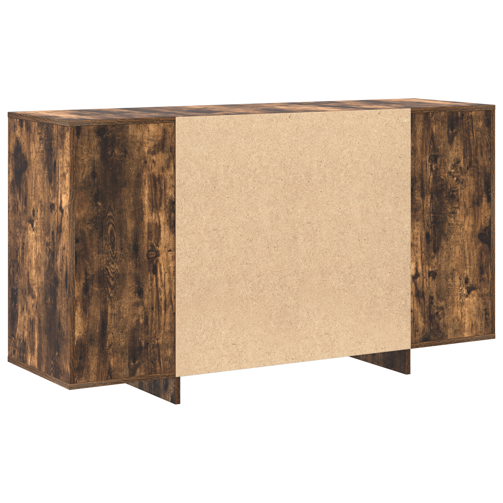 Smoked Oak Sideboard Smoked oak Wood 135 x 41 x 75 cm Storage - Image 8