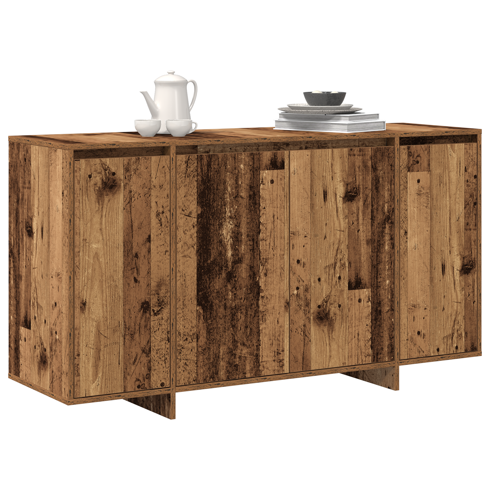 Thumbnail - vidaXL Altholz Sideboard Altes Holz Massivholz Altholz 135 x 41 x 75 cm