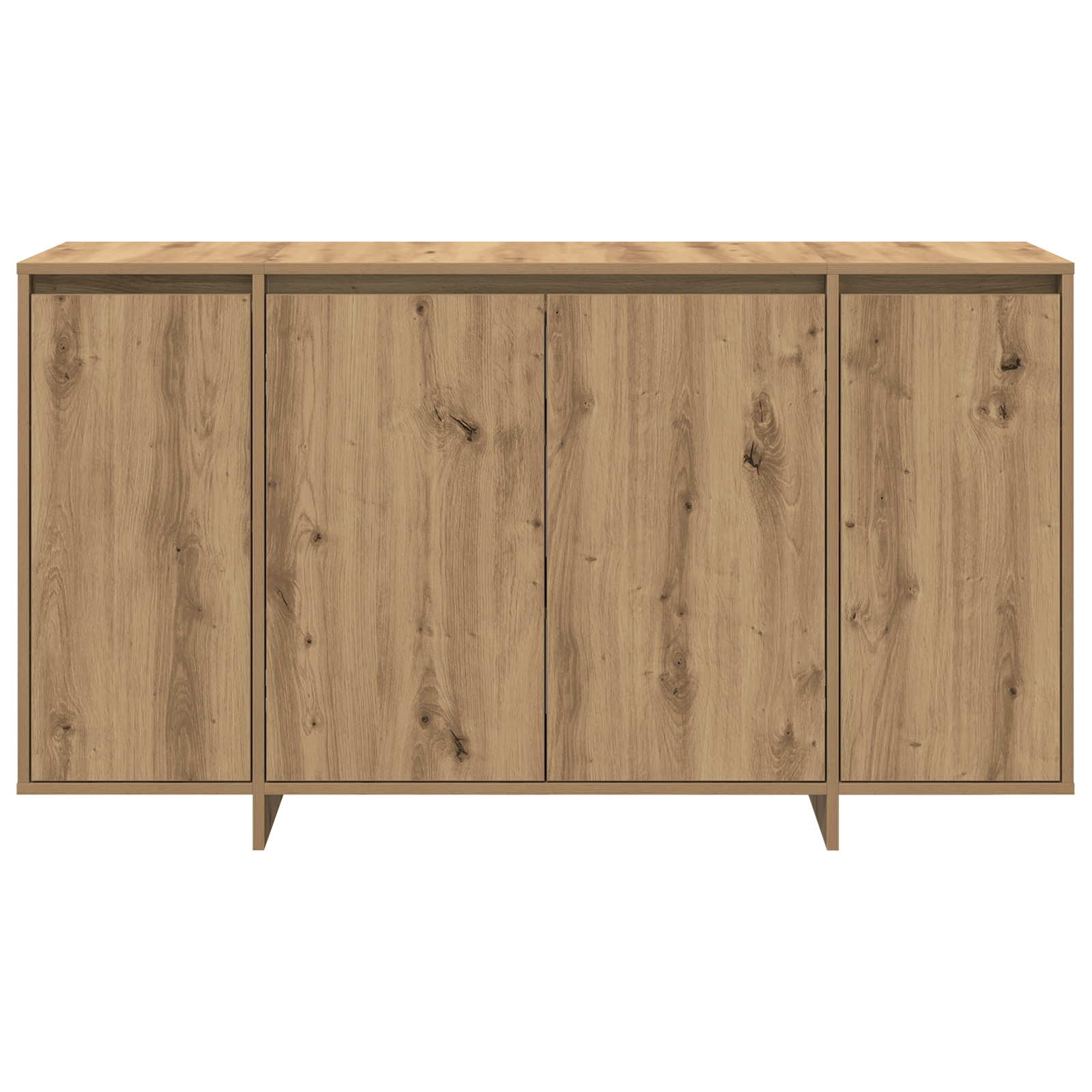 Oak Sideboard Artisan Oak Wood Composite 135 x 41 x 75 cm - Image 6
