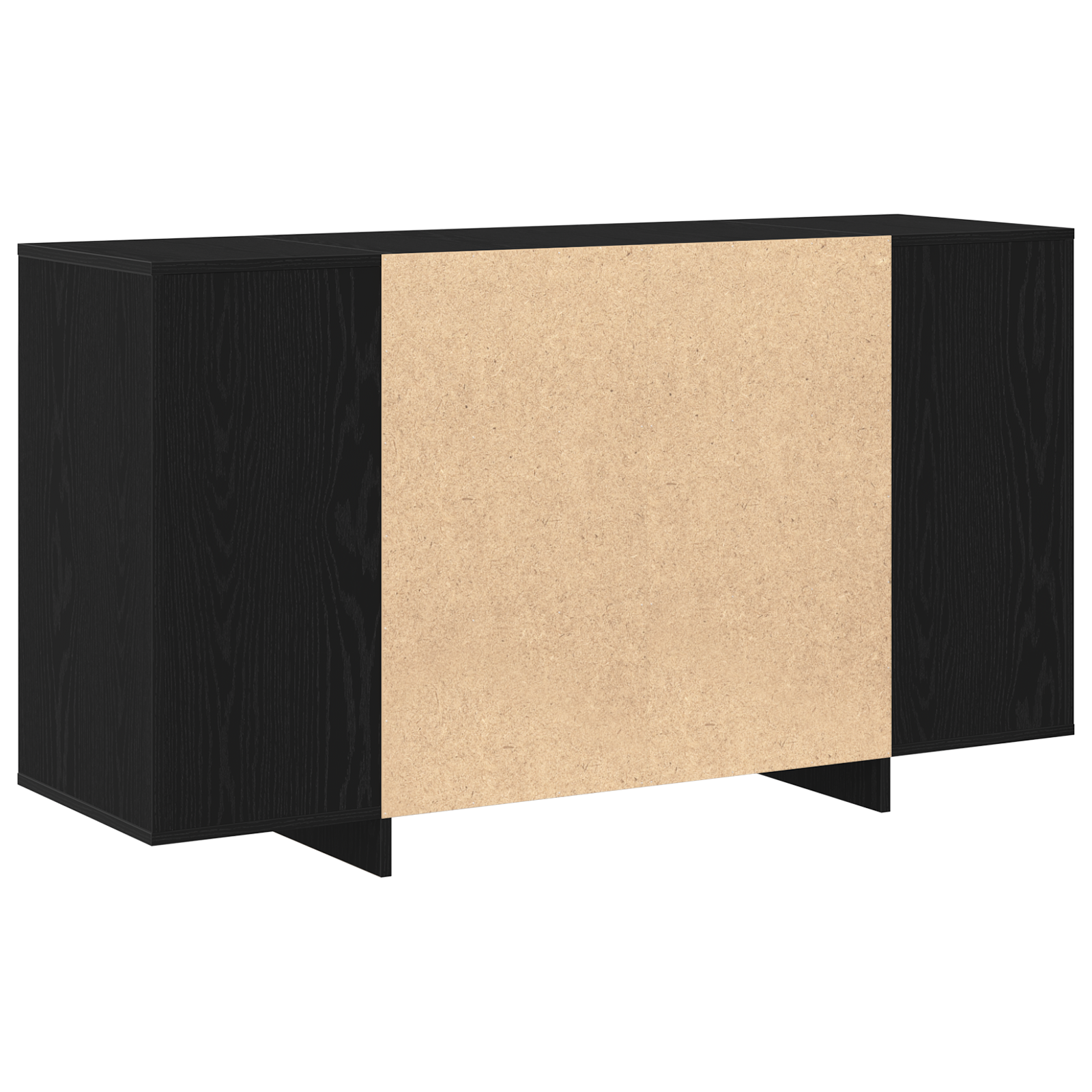Black Oak Sideboard Black oak Wood veneer 135 x 41 x 75 cm - Image 8