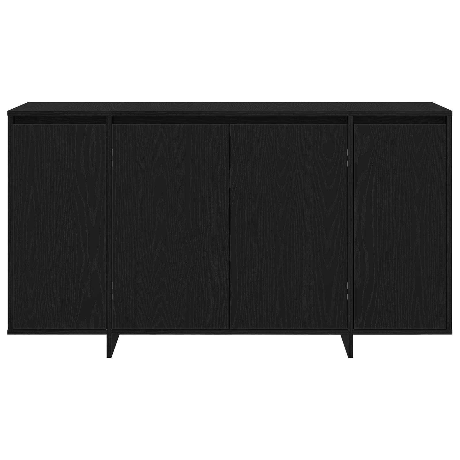 Black Oak Sideboard Black oak Wood veneer 135 x 41 x 75 cm - Image 6