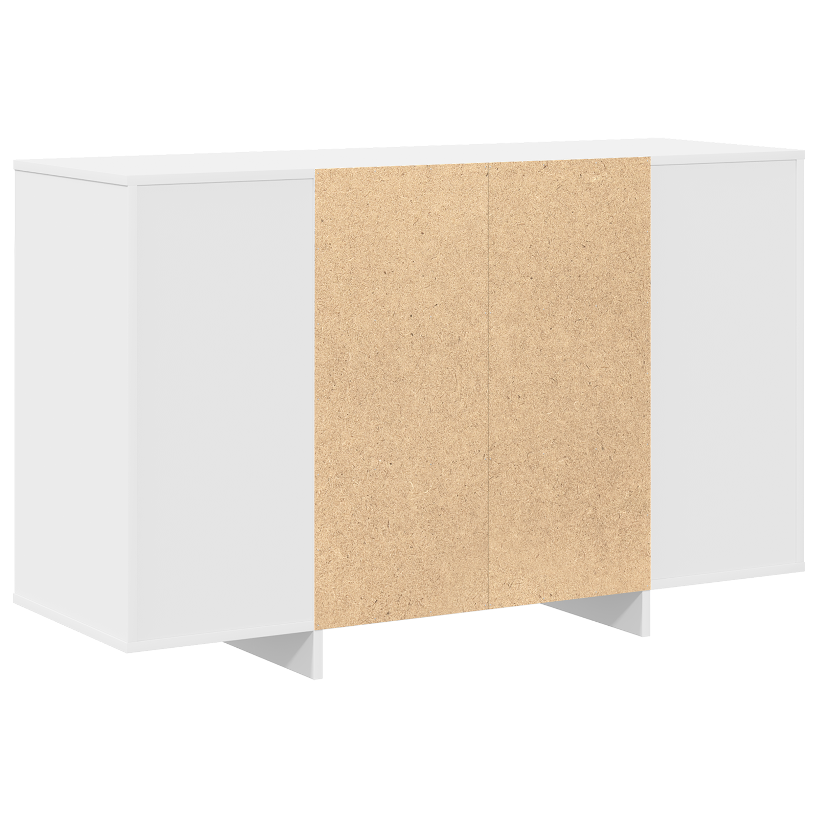 White Sideboard White Engineered Wood 120 x 41 x 75 cm - Image 8
