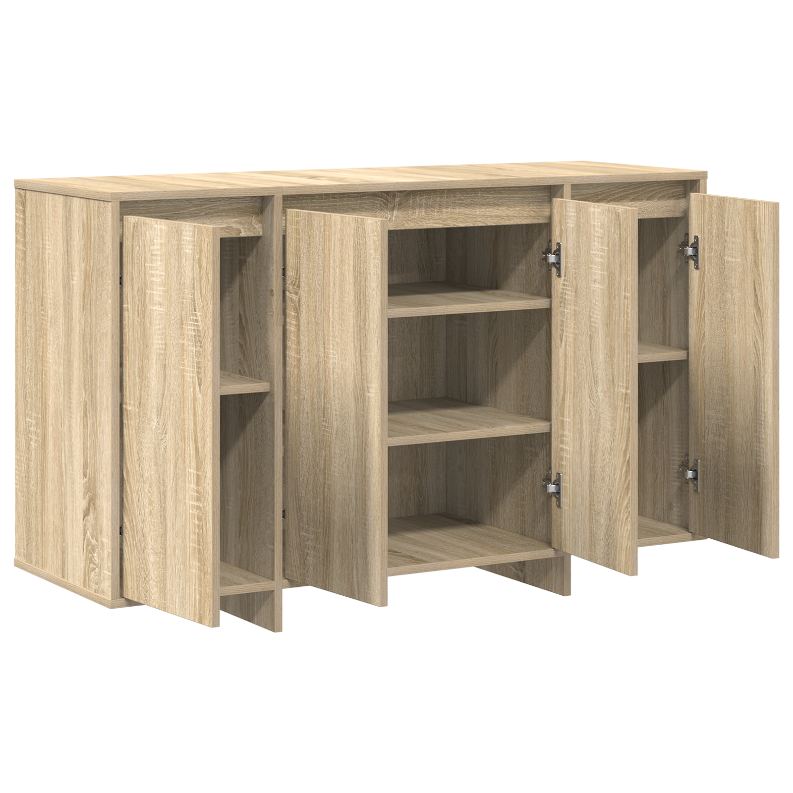 Sonoma Oak Sideboard Sonoma oak Engineered wood 120 x 41 x 75 cm - Image 5