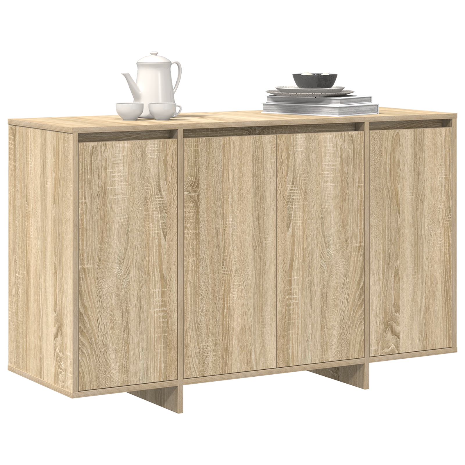 Sonoma Oak Sideboard Sonoma oak Engineered wood 120 x 41 x 75 cm - Image 3