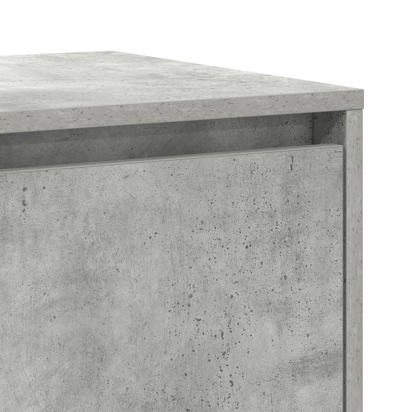 Concrete Grey Sideboard Concrete grey Engineered wood - Image 9