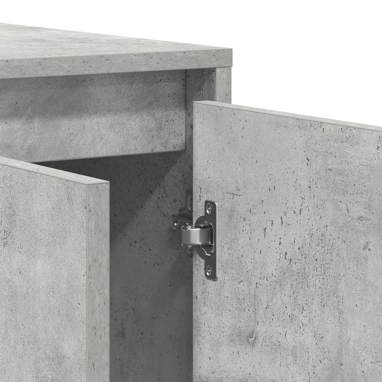 Concrete Grey Sideboard Concrete grey Engineered wood - Image 10