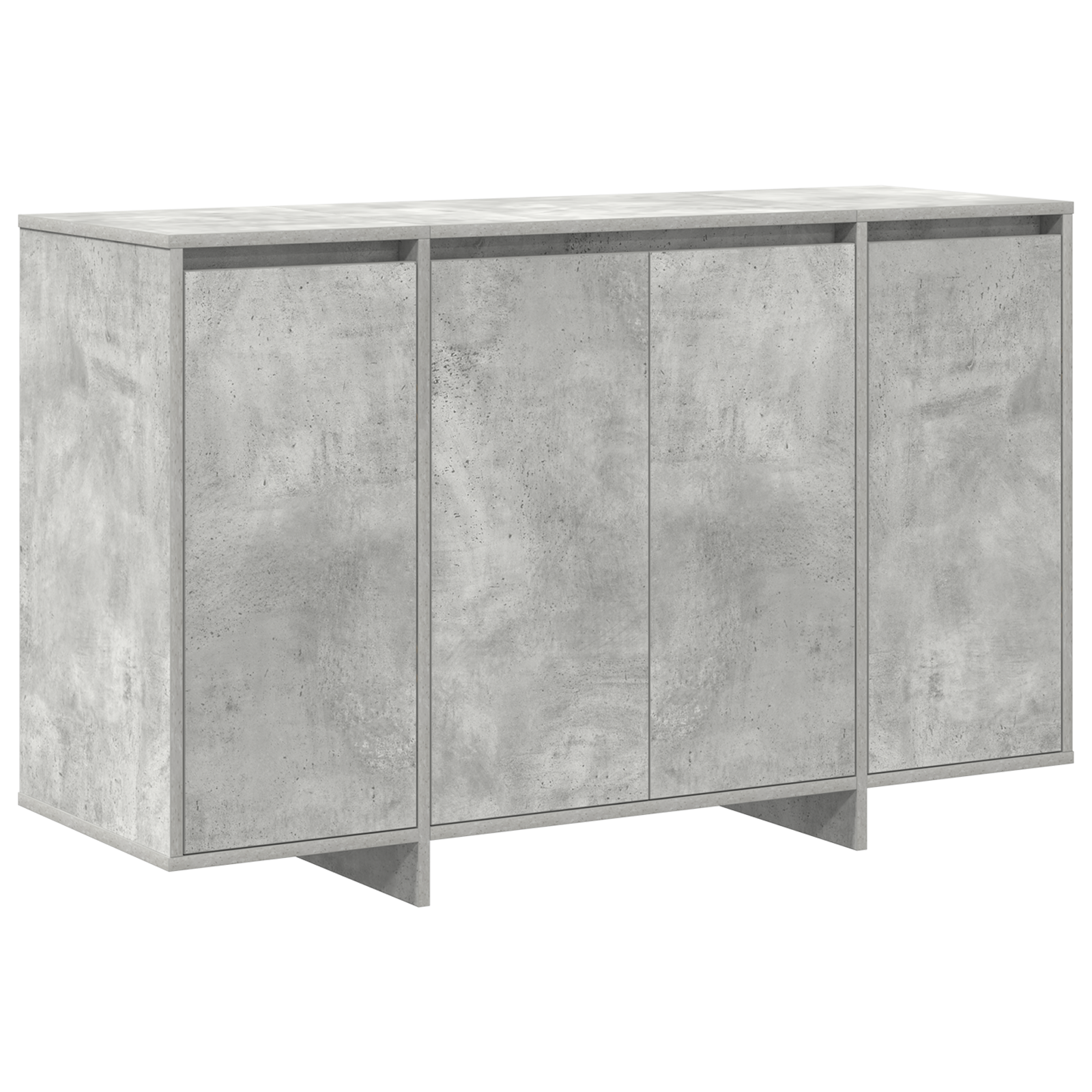 Concrete Grey Sideboard Concrete grey Engineered wood - Image 2