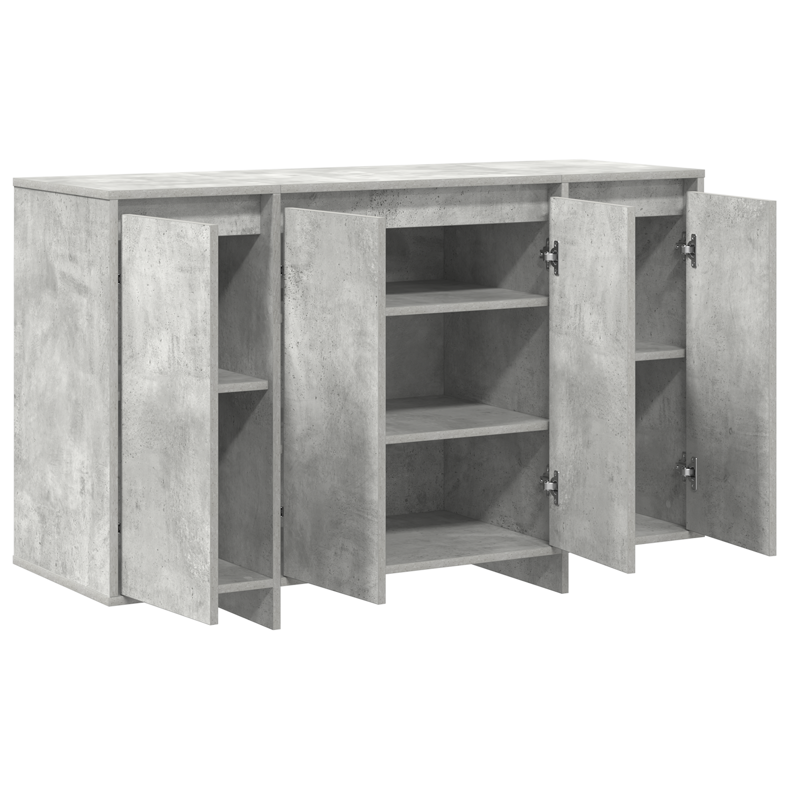 Concrete Grey Sideboard Concrete grey Engineered wood - Image 5