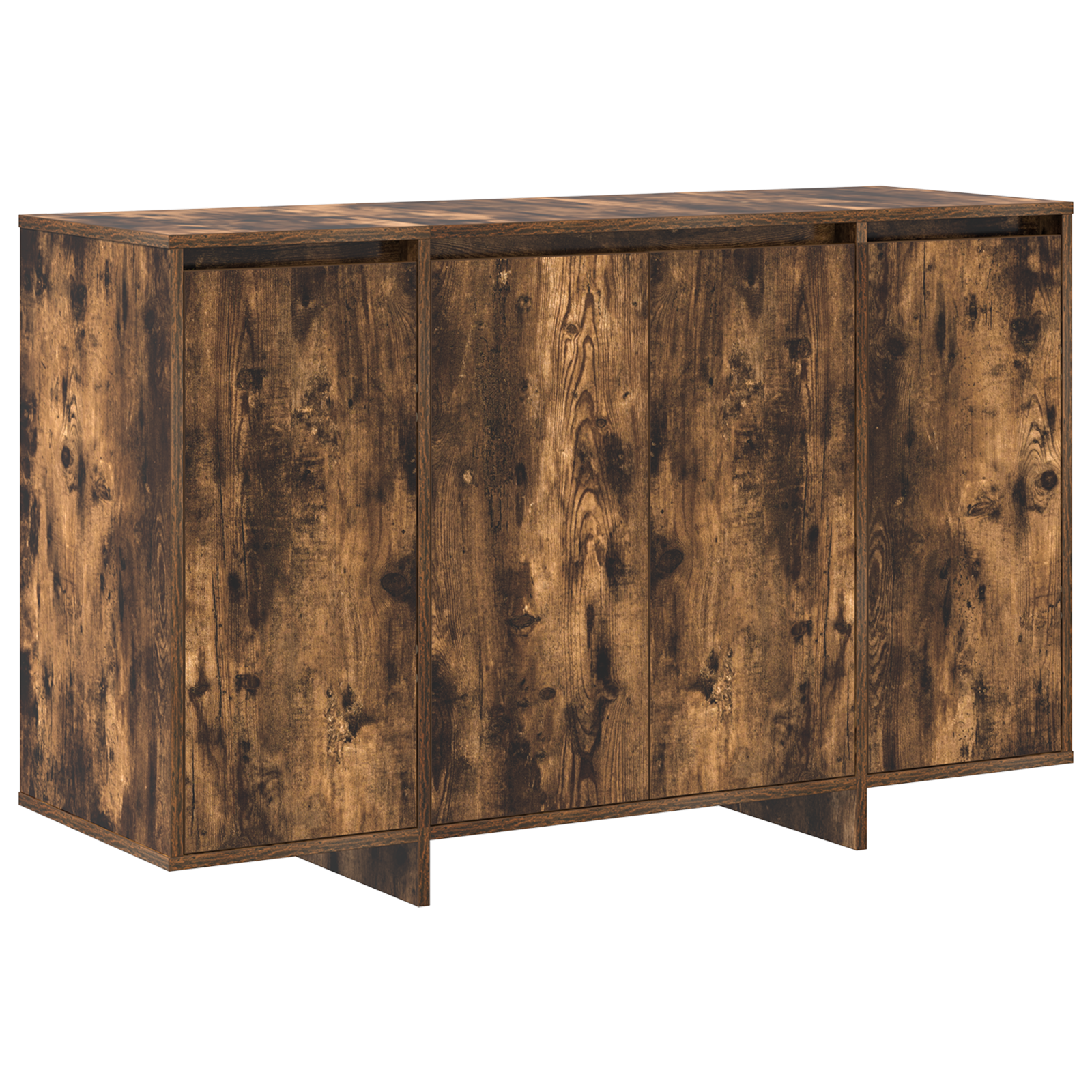 Smoked Oak Sideboard Smoked Oak Engineered Wood 120 x 41 x 75 cm - Image 2