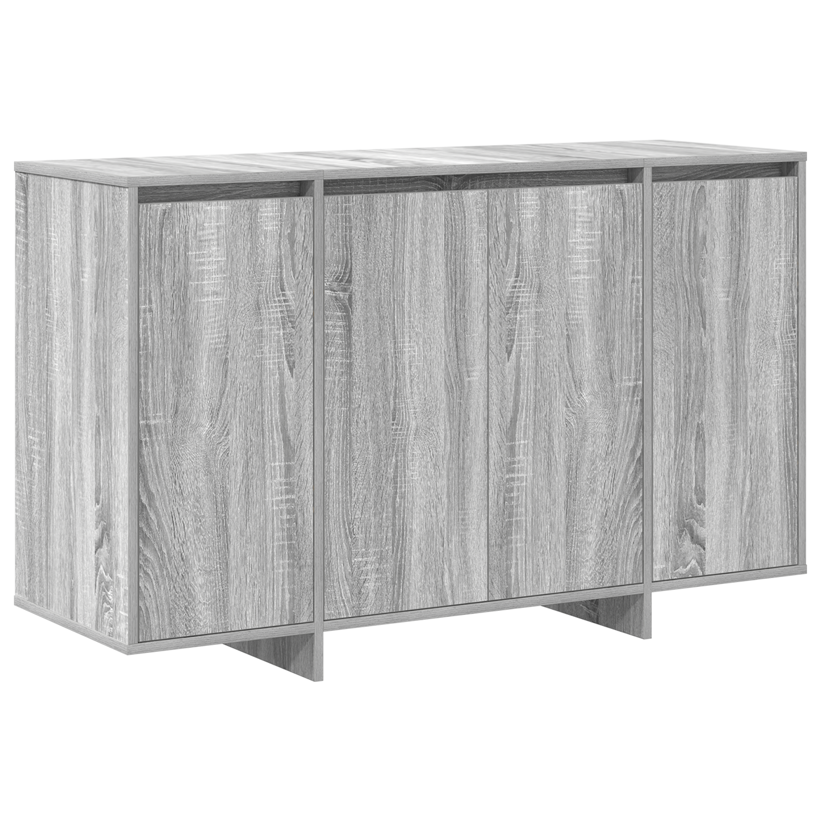 Sideboard Grey sonoma Engineered wood 120 x 41 x 75 cm - Image 2