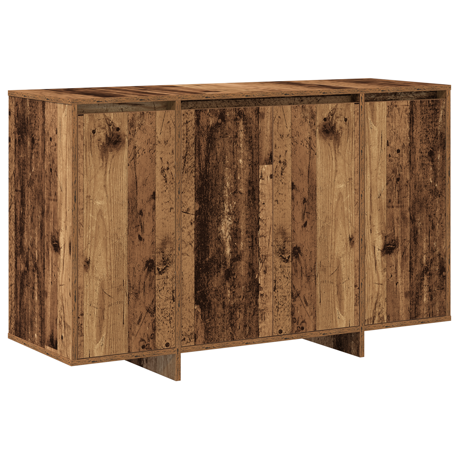 Brown Sideboard Old wood Wood 120 x 41 x 75 cm Sideboard - Image 2