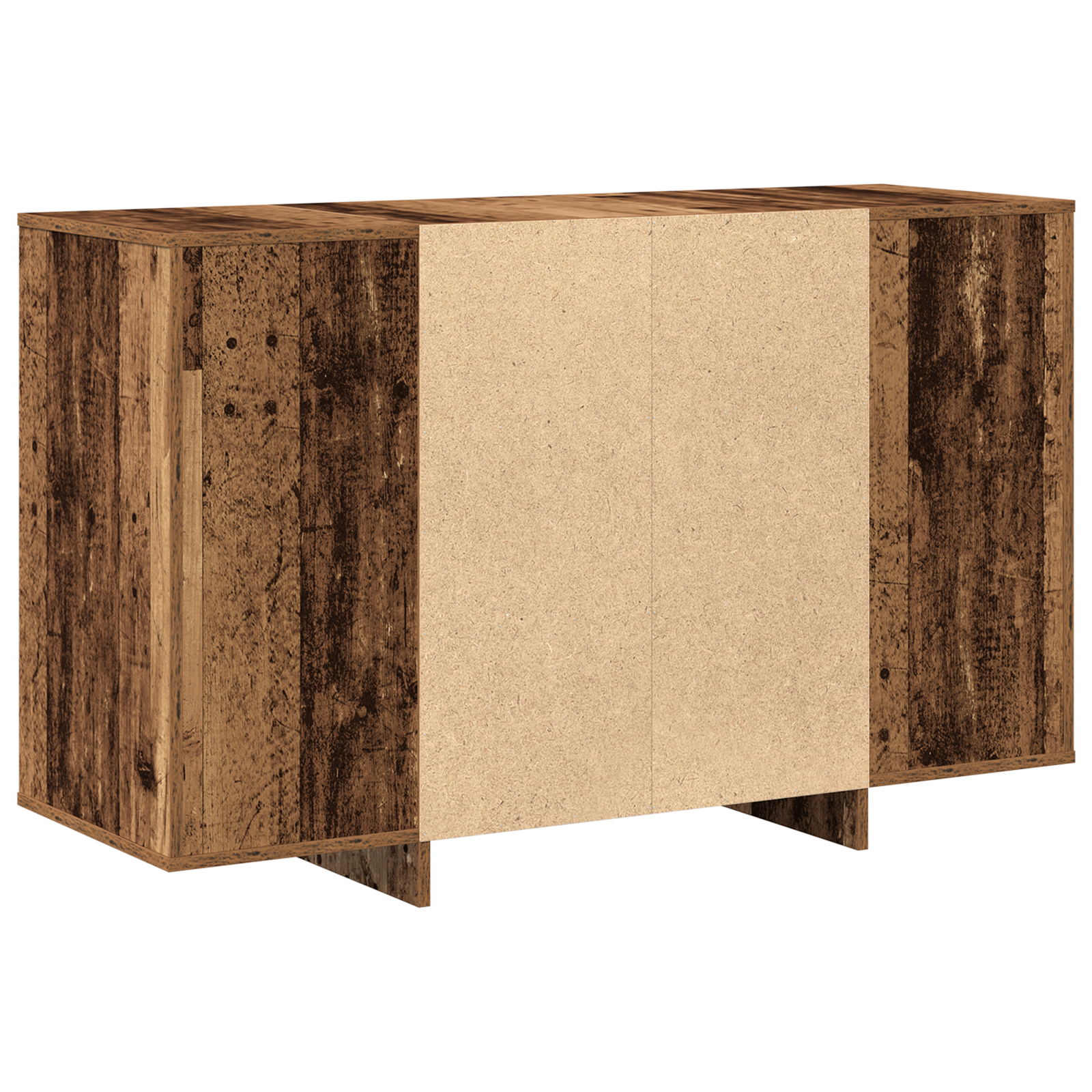 Brown Sideboard Old wood Wood 120 x 41 x 75 cm Sideboard - Image 8