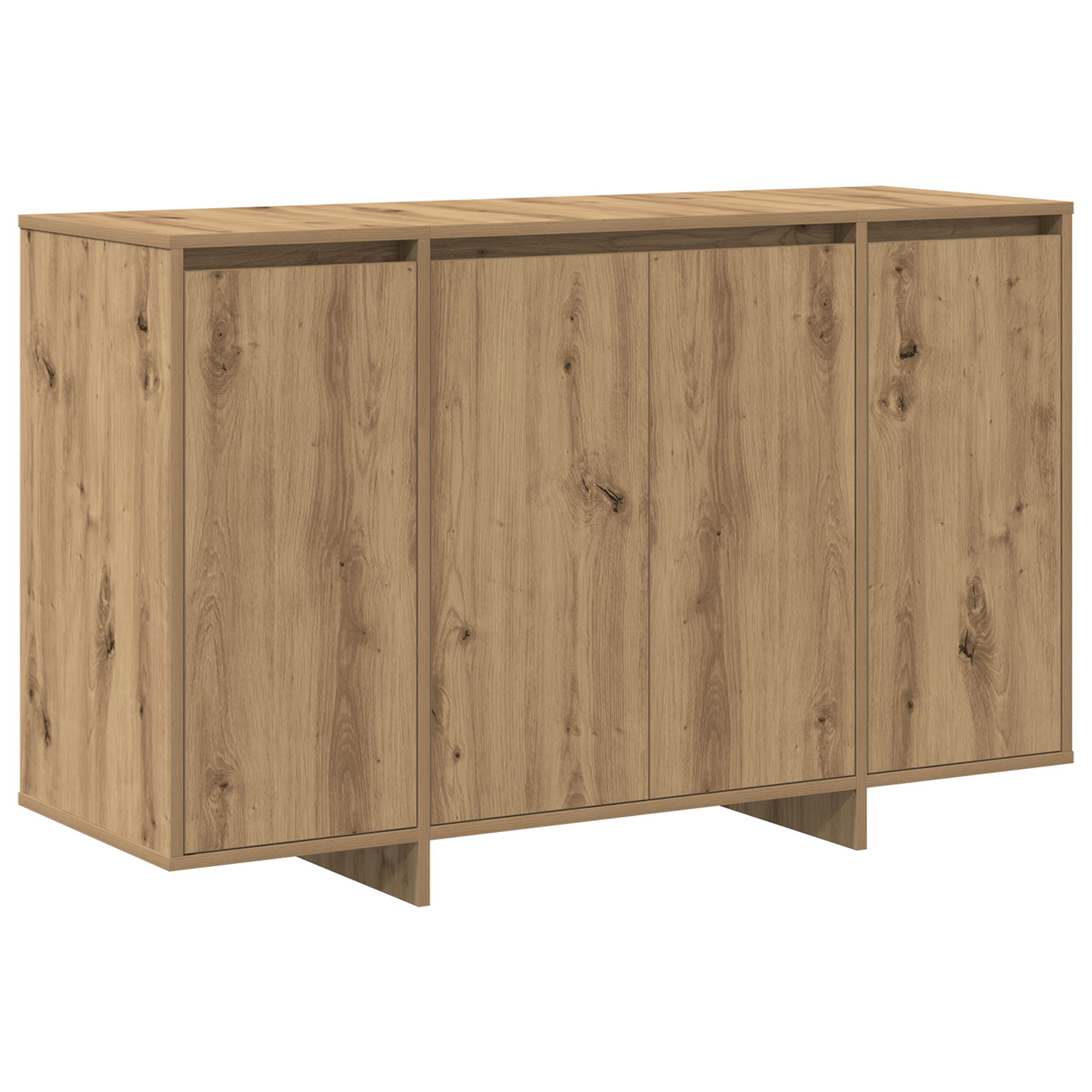 Oak Sideboard Artisan oak Engineered wood 120 x 41 x 75 cm - Image 2