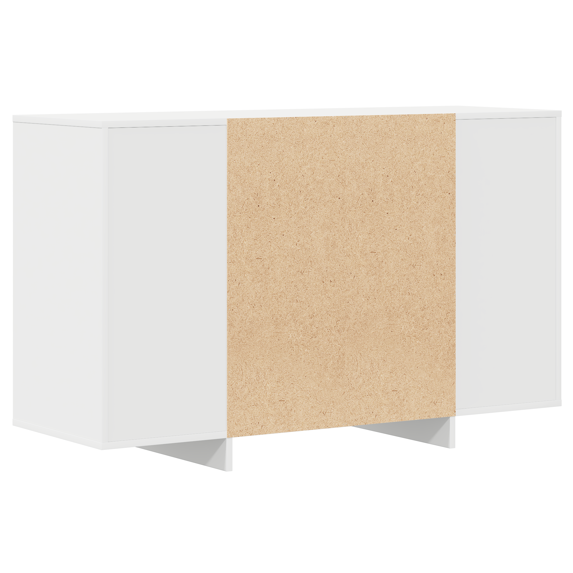 Sideboard White 120x41x75 cm Engineered Wood - Image 8